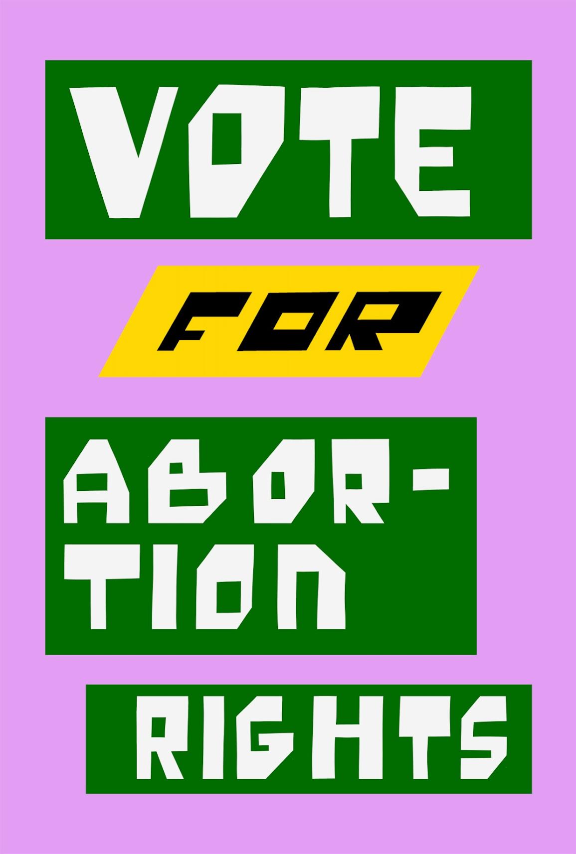 series of digital postcards encouraging people to vote